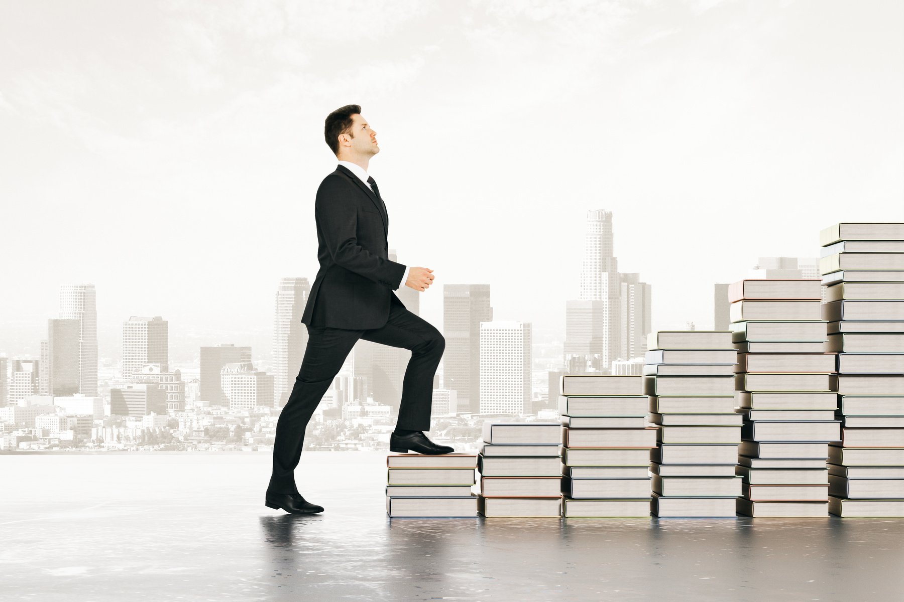 knowledge staircase concept